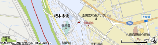 福岡県朝倉市杷木志波60周辺の地図
