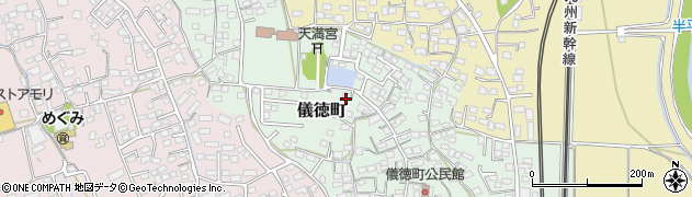 佐賀県鳥栖市儀徳町3042周辺の地図