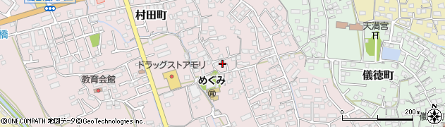 佐賀県鳥栖市村田町230周辺の地図