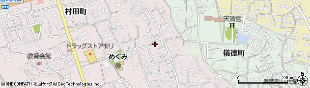 佐賀県鳥栖市村田町72-1周辺の地図