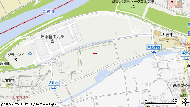 〒839-1405 福岡県うきは市浮羽町古川の地図
