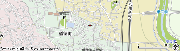 佐賀県鳥栖市儀徳町2807周辺の地図