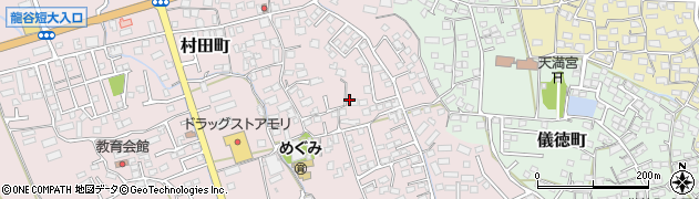 佐賀県鳥栖市村田町247周辺の地図