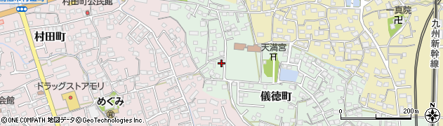 佐賀県鳥栖市儀徳町3185周辺の地図