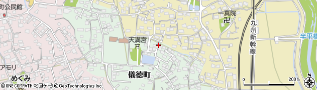 佐賀県鳥栖市儀徳町2831周辺の地図