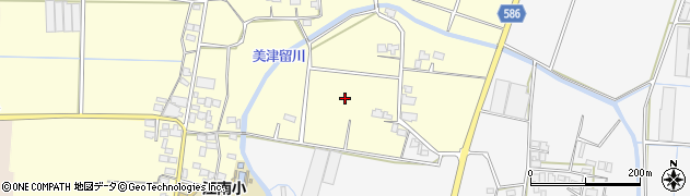 福岡県うきは市吉井町八和田周辺の地図
