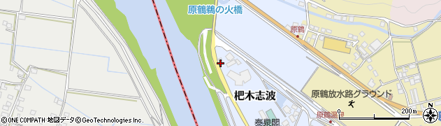 福岡県朝倉市杷木志波110周辺の地図