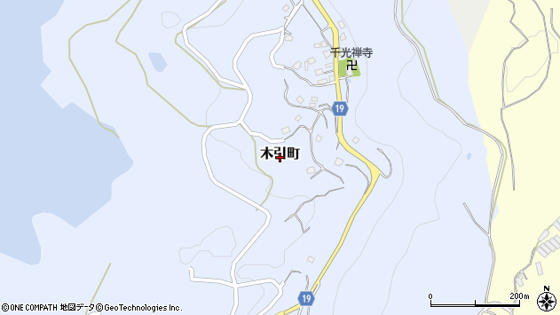 〒859-5151 長崎県平戸市木引町の地図