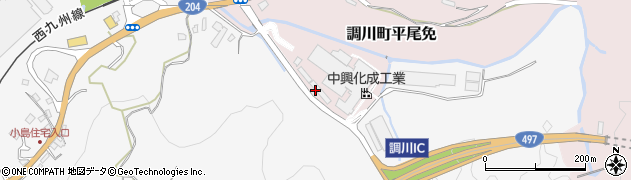 長崎県松浦市調川町平尾免179周辺の地図