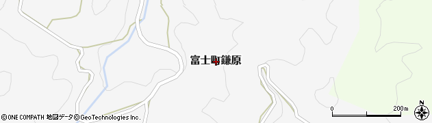 佐賀県佐賀市富士町大字鎌原周辺の地図
