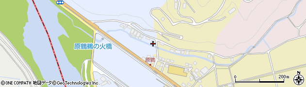 福岡県朝倉市杷木志波190周辺の地図