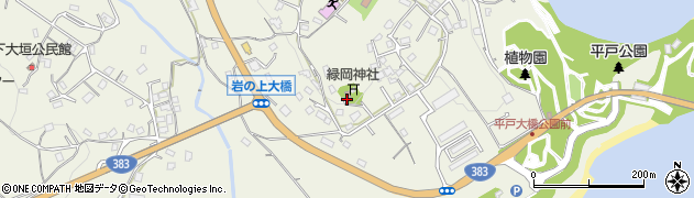 中の崎公民館周辺の地図