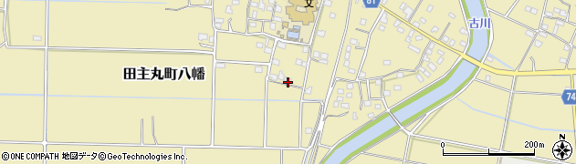 福岡県久留米市田主丸町八幡789-2周辺の地図