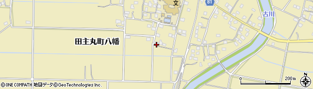 福岡県久留米市田主丸町八幡792周辺の地図