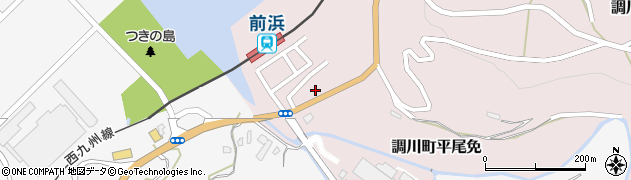 長崎県松浦市調川町平尾免207周辺の地図