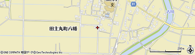 福岡県久留米市田主丸町八幡1160周辺の地図