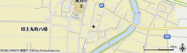 福岡県久留米市田主丸町八幡392周辺の地図