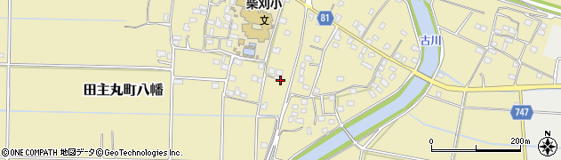 福岡県久留米市田主丸町八幡808周辺の地図