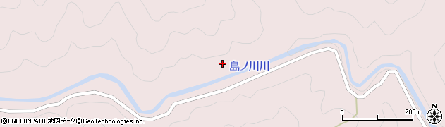 島ノ川川周辺の地図