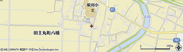 福岡県久留米市田主丸町八幡807周辺の地図