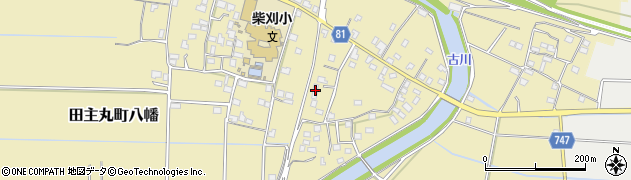 福岡県久留米市田主丸町八幡391周辺の地図