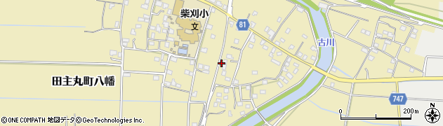 福岡県久留米市田主丸町八幡394周辺の地図