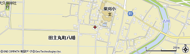 福岡県久留米市田主丸町八幡1157周辺の地図