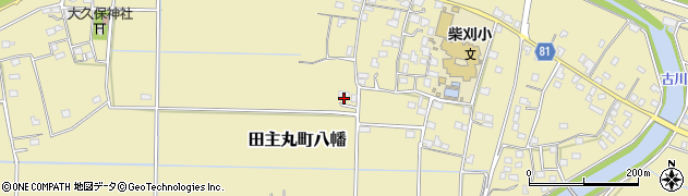 福岡県久留米市田主丸町八幡1148周辺の地図