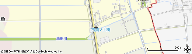福岡県久留米市北野町中川956周辺の地図