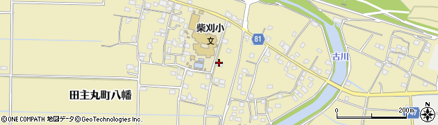福岡県久留米市田主丸町八幡813周辺の地図