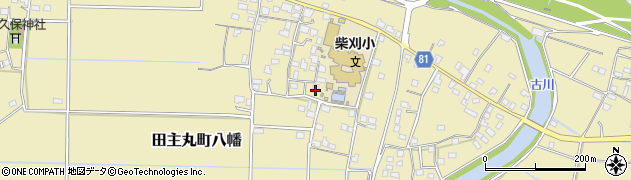 福岡県久留米市田主丸町八幡870周辺の地図