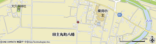 福岡県久留米市田主丸町八幡878周辺の地図