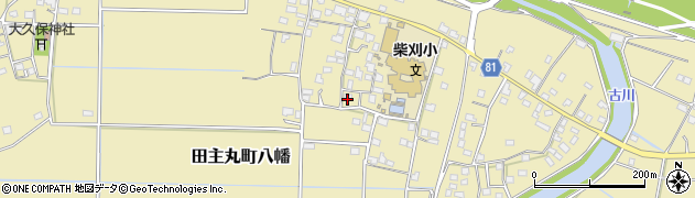 福岡県久留米市田主丸町八幡874-2周辺の地図