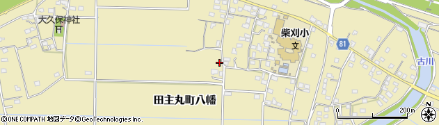 福岡県久留米市田主丸町八幡1127周辺の地図
