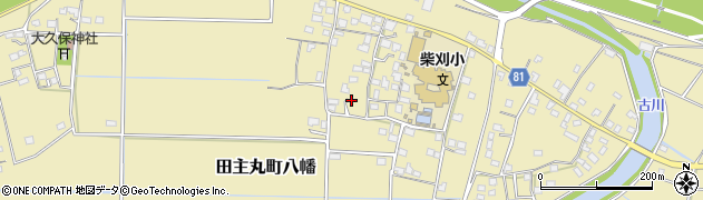 福岡県久留米市田主丸町八幡876周辺の地図