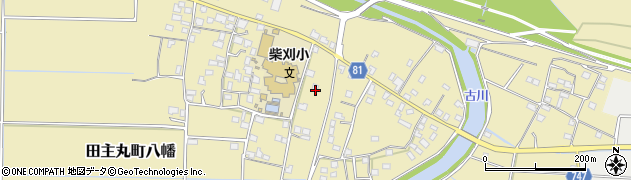 福岡県久留米市田主丸町八幡817周辺の地図