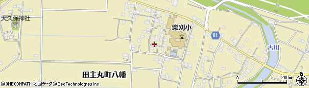 福岡県久留米市田主丸町八幡866周辺の地図