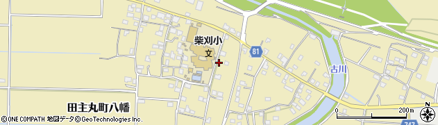 福岡県久留米市田主丸町八幡815周辺の地図