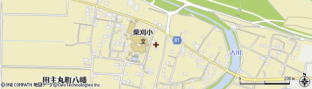 福岡県久留米市田主丸町八幡818周辺の地図