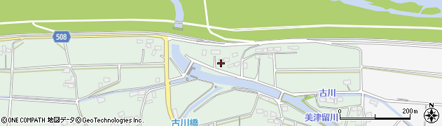 福岡県久留米市田主丸町野田1235周辺の地図