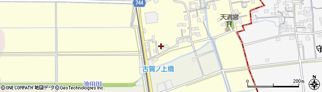 福岡県久留米市北野町中川945周辺の地図