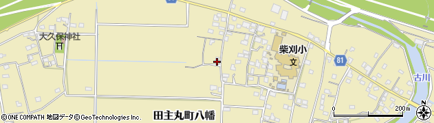 福岡県久留米市田主丸町八幡1126周辺の地図