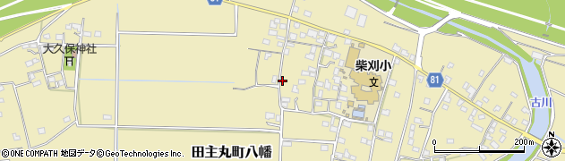福岡県久留米市田主丸町八幡906周辺の地図