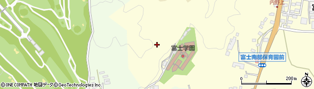 佐賀県佐賀市富士町大字内野周辺の地図
