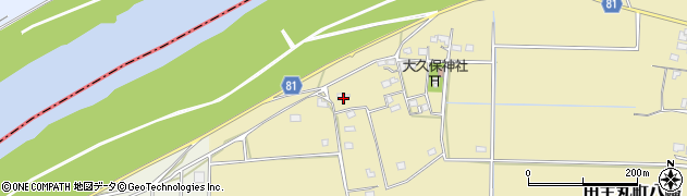 福岡県久留米市田主丸町八幡1362周辺の地図