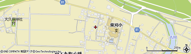 福岡県久留米市田主丸町八幡889周辺の地図