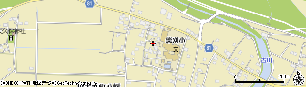 福岡県久留米市田主丸町八幡863周辺の地図
