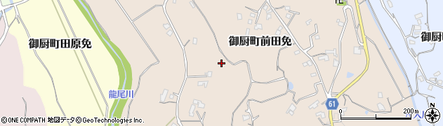 長崎県松浦市御厨町前田免周辺の地図