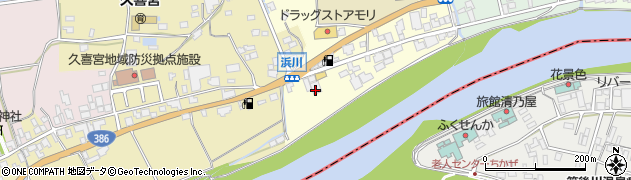 福岡県朝倉市杷木古賀1879周辺の地図