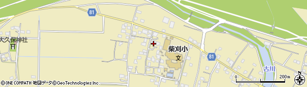 福岡県久留米市田主丸町八幡862周辺の地図